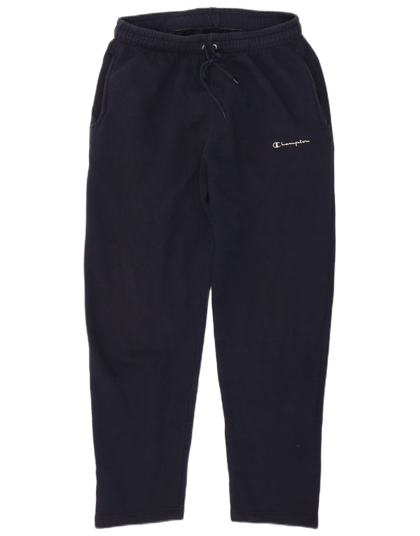 Calça de treino masculina Champion de algodão azul marinho médio