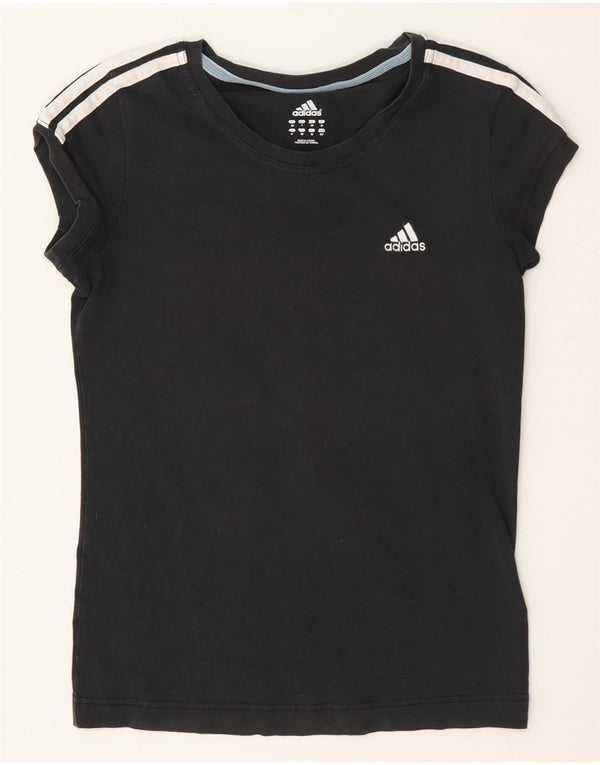 Camiseta Adidas Feminina Top UK 10 Pequena Algodão Preto
