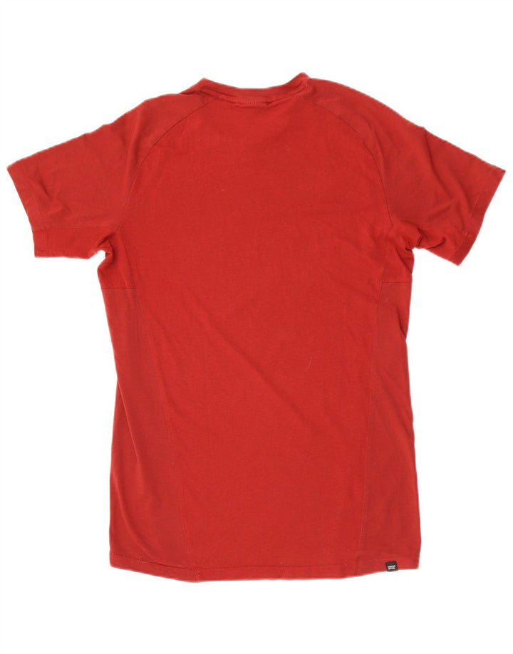 Puma Mens Camiseta Top Pequeno Vermelho