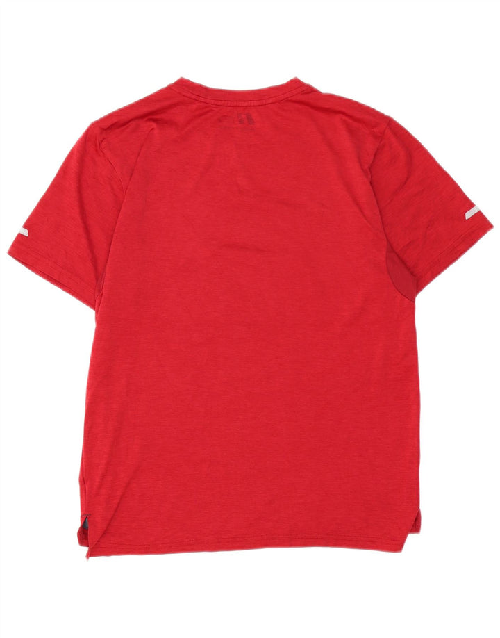 RUSSELL ATLÉTICO Meninos Dri-Power Camiseta Top 15-16 Anos 2XL Poliéster Vermelho