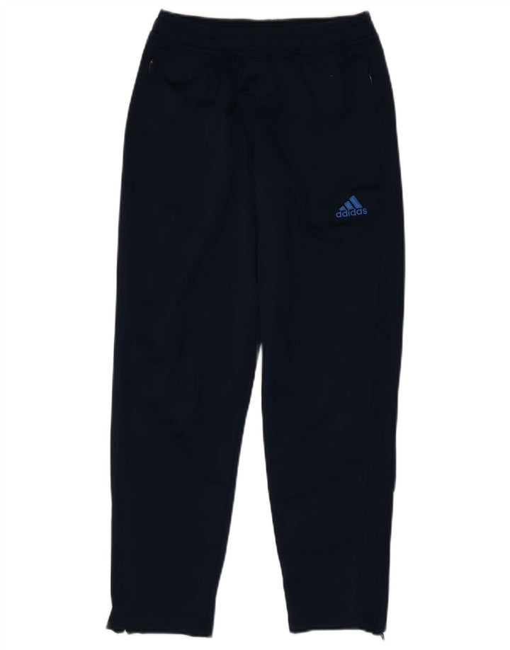 Calças de treino ADIDAS menino 11-12 anos azul marinho poliéster