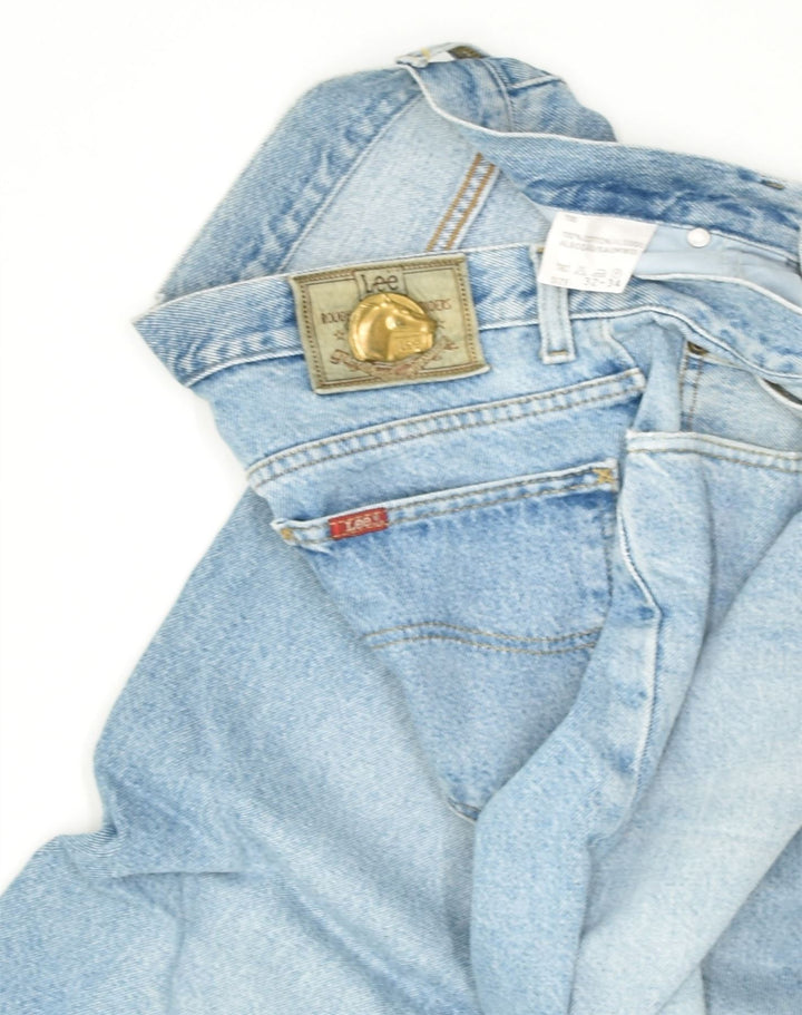 LEE Mens Slim Jeans W32 L30 Blue Cotton | Vintage Lee | Thrift | Second-Hand Lee | Used Clothing | Messina Hembry 