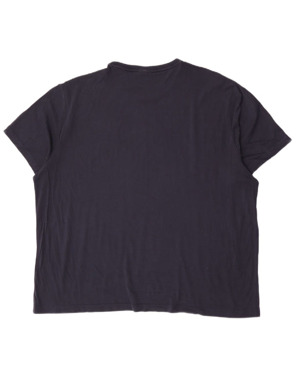 Camiseta masculina Gant Top 5XL azul marinho