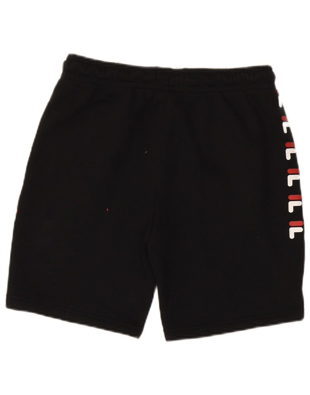 Shorts esportivos Fila Boys Graphic 13-14 anos preto poliéster