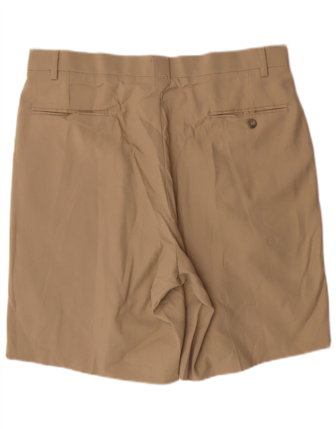 Shorts masculino Dockers W34 grande poliéster bege