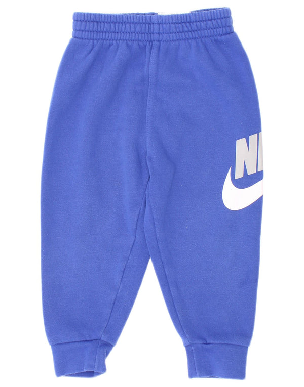 Calça de treino Nike Baby Boys Graphic Joggers 18-24 meses algodão azul