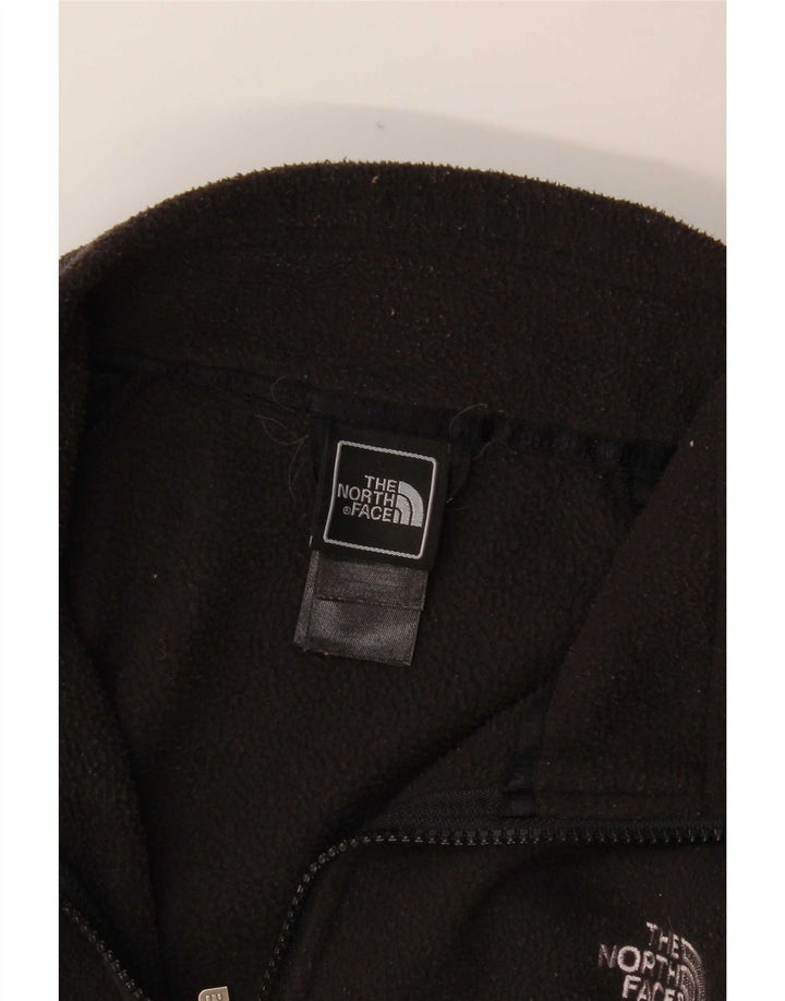 Jaqueta feminina The North Face Liner Fleece UK 14 poliéster preto médio