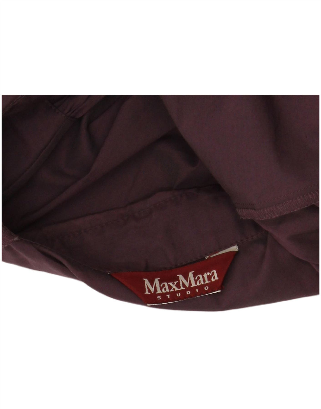 Max Mara Camisa Feminina UK 12 Médio Roxo