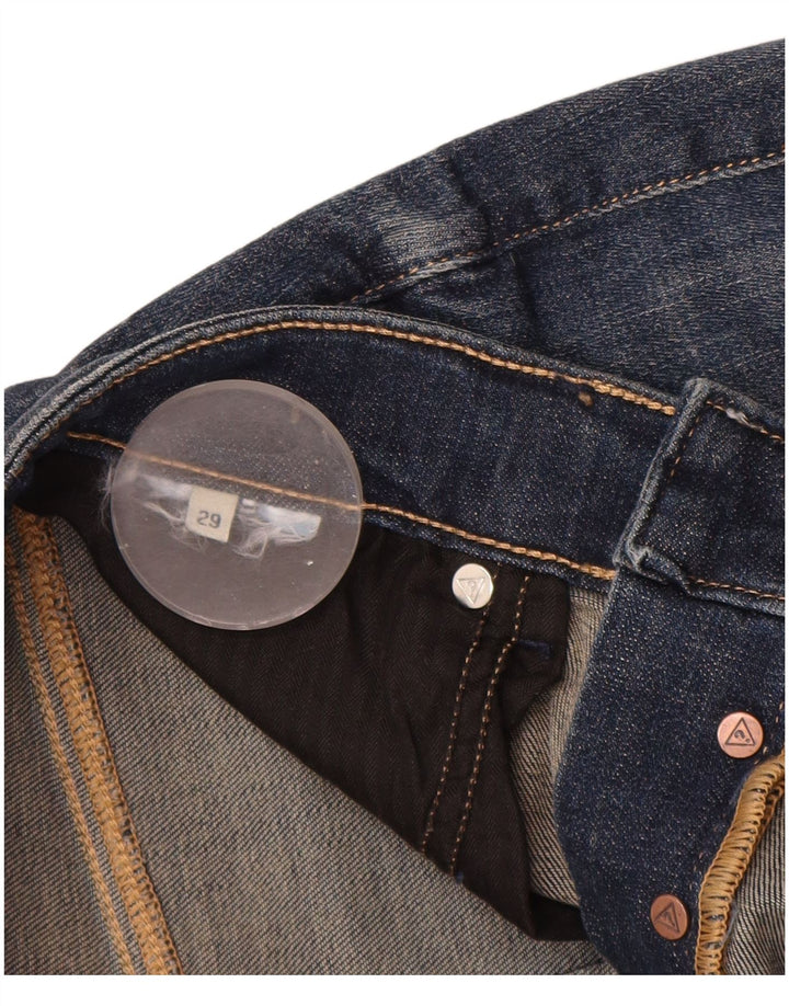 Saia jeans feminina Guess W29 azul médio