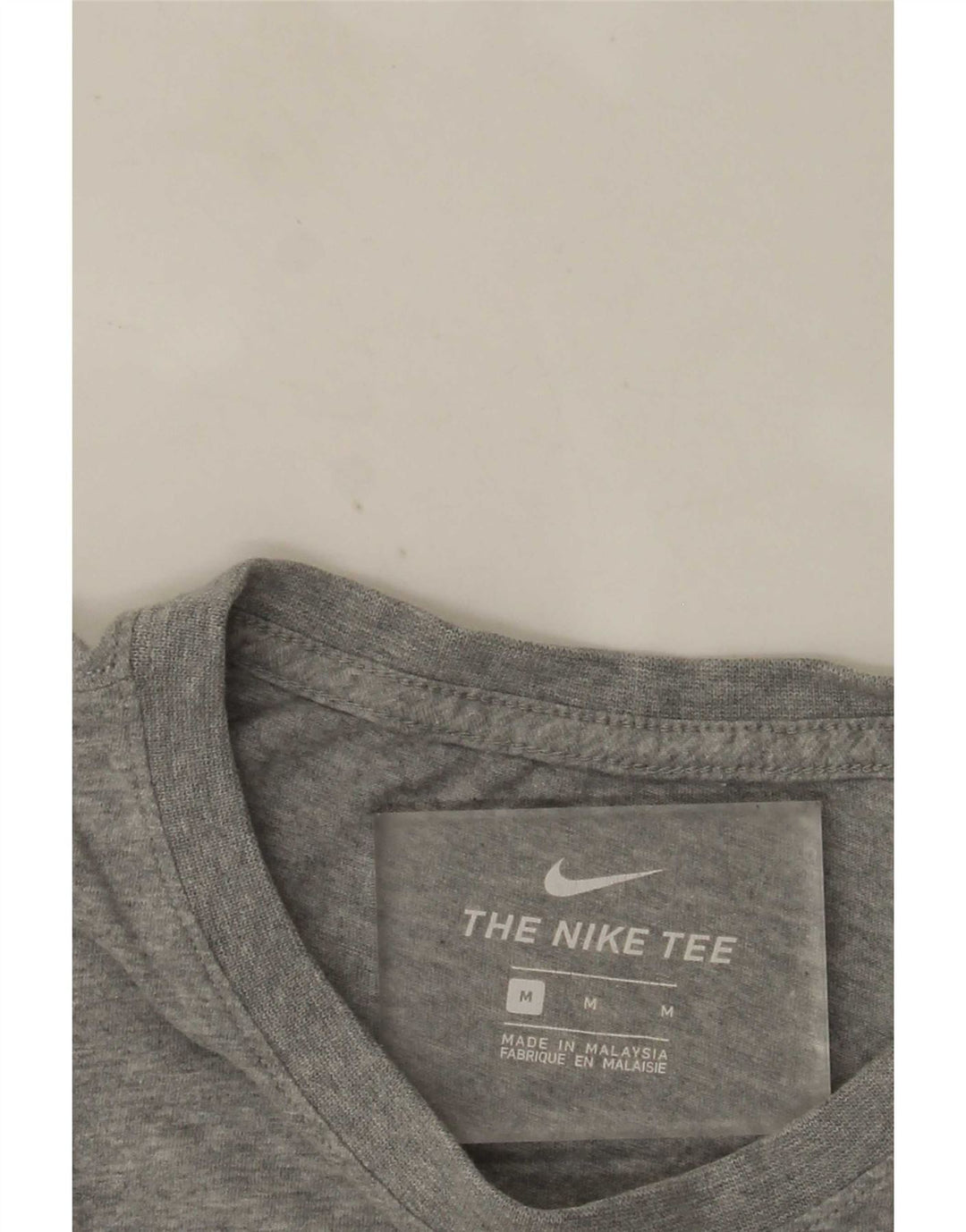 Camiseta Nike masculina gráfica Top cinza médio