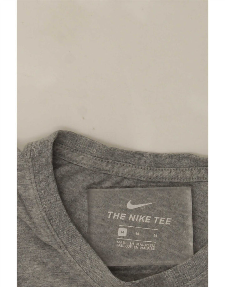 Camiseta Nike masculina gráfica Top cinza médio
