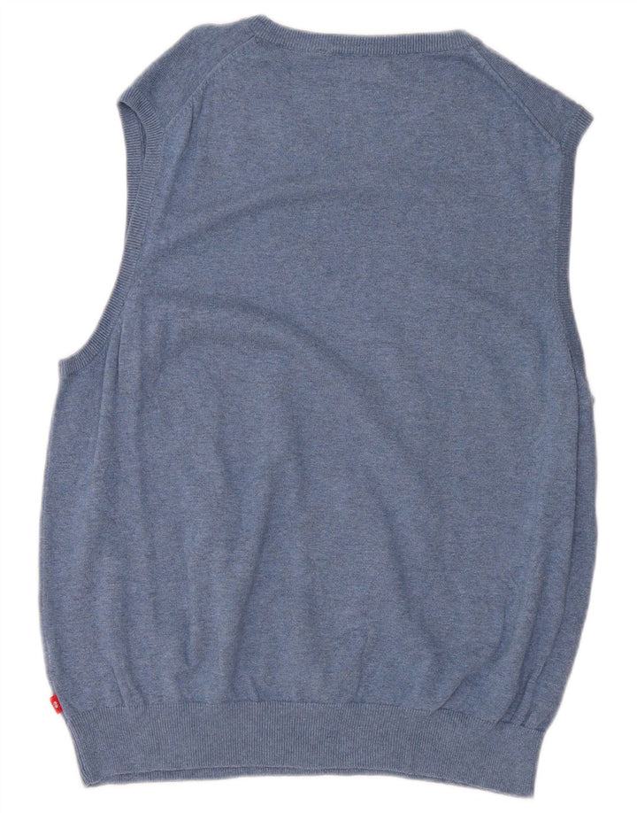Regata masculina IZOD com colete grande azul