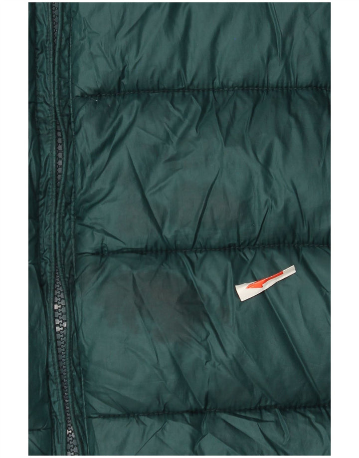 Jaqueta acolchoada com capuz para meninos Champion 15-16 anos 2XL poliéster verde