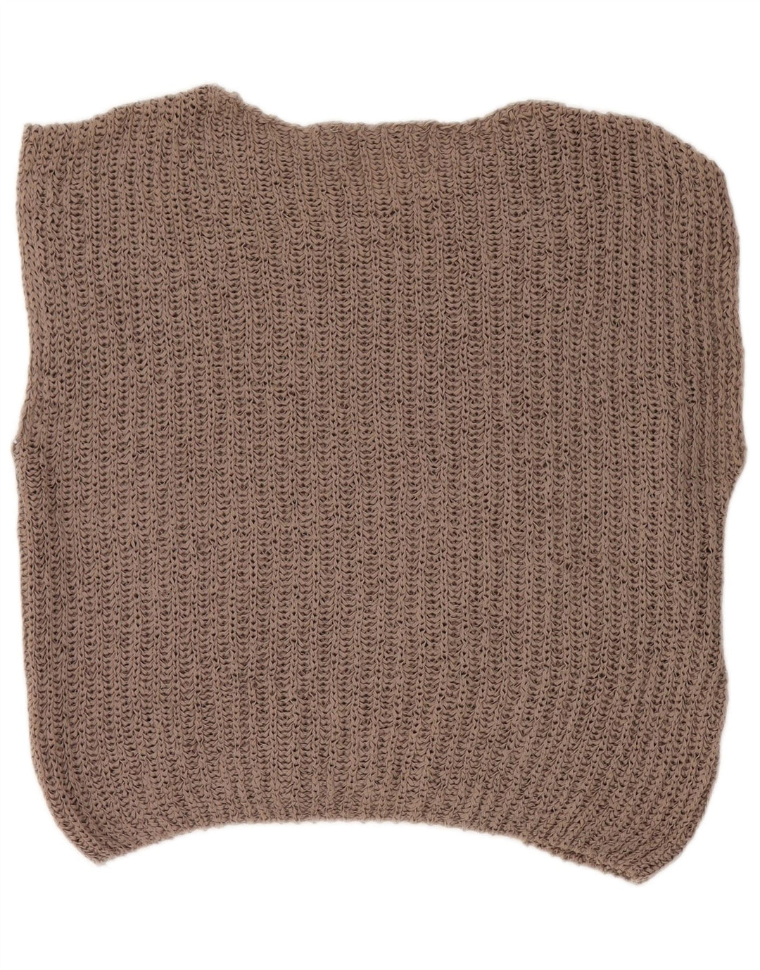 Zara Womens Oversized Vest Tank Top Reino Unido 10 Pequeno Bege