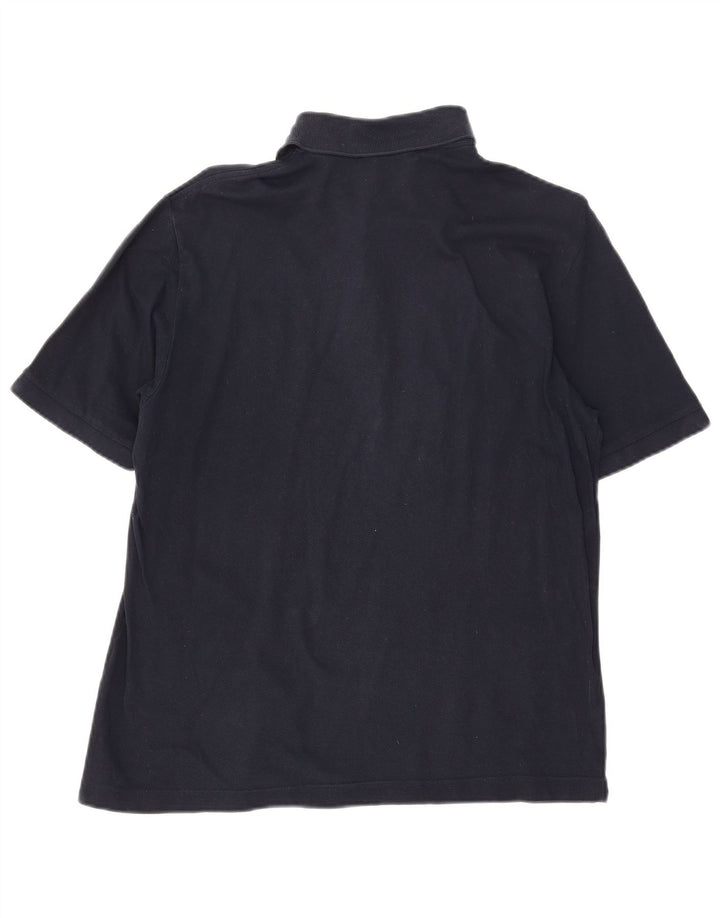 SERGIO TACCHINI Polo masculino IT 48 médio algodão azul marinho