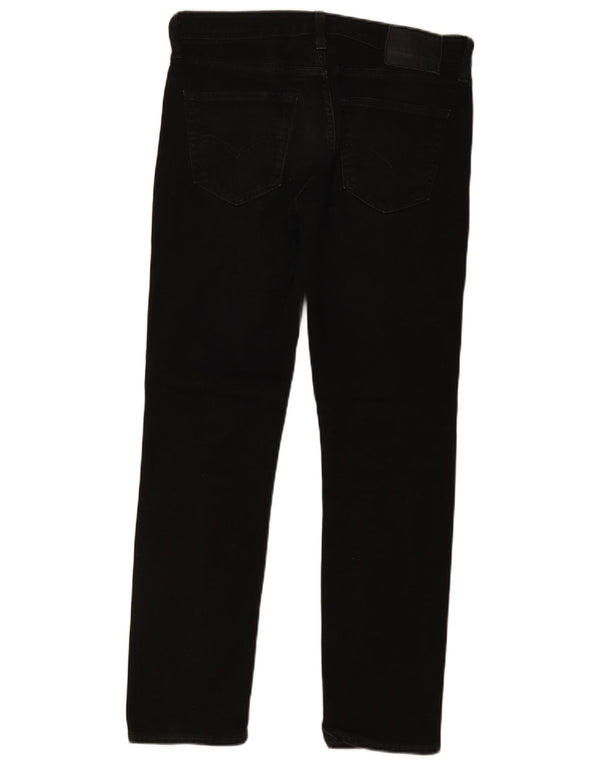 Levi's Masculino 511 Slim Jeans W32 L32 Algodão Preto