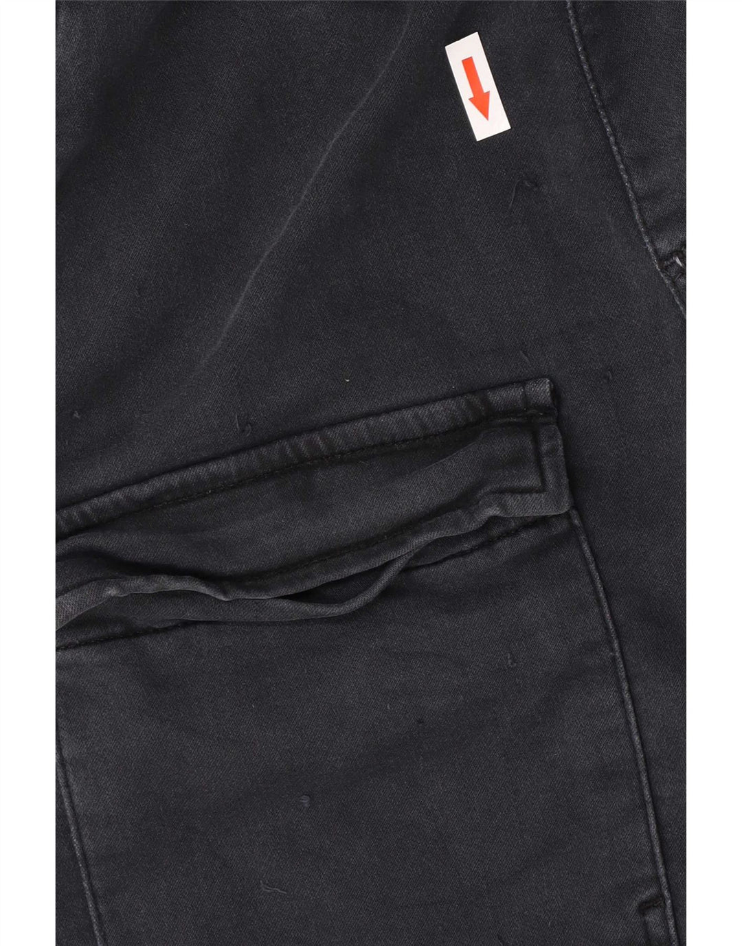 Zara Mens Joggers Cargo Calças Pequenas W30 L28 Azul Marinho