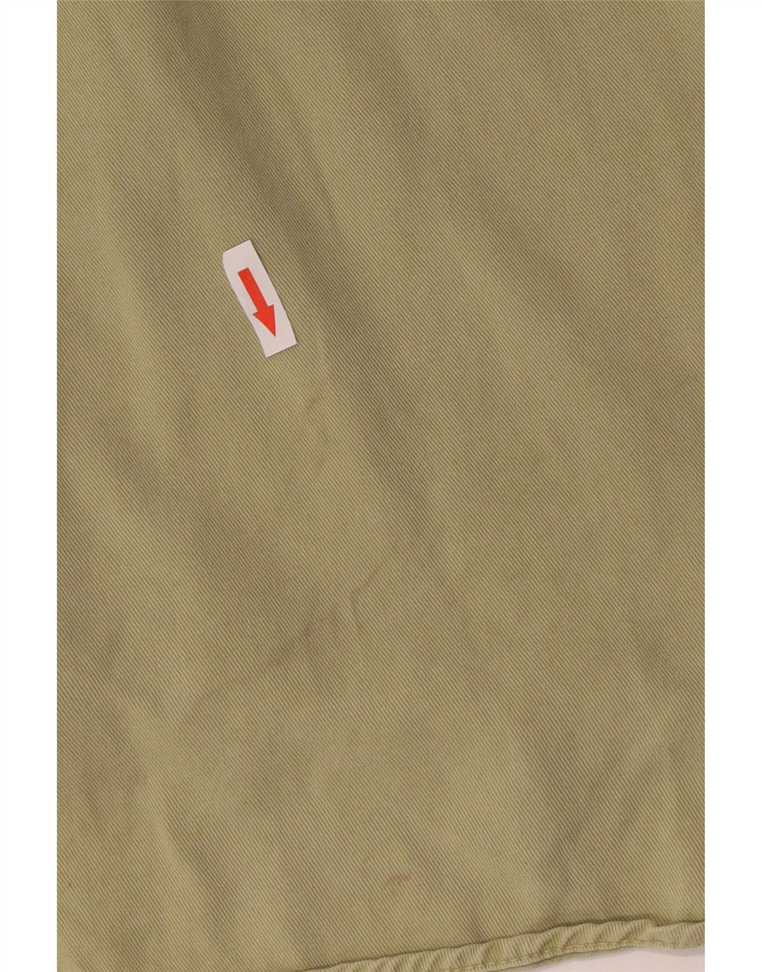 Camisa jeans oversized feminina Zara Reino Unido 10 pequena cáqui Lyocell