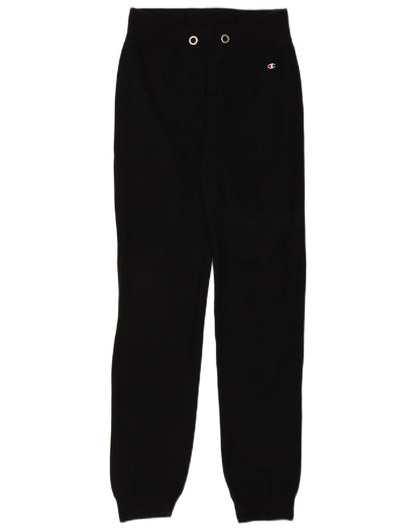 CHAMPION Womens Tracksuit Trousers Joggers UK 12 Medium  Black