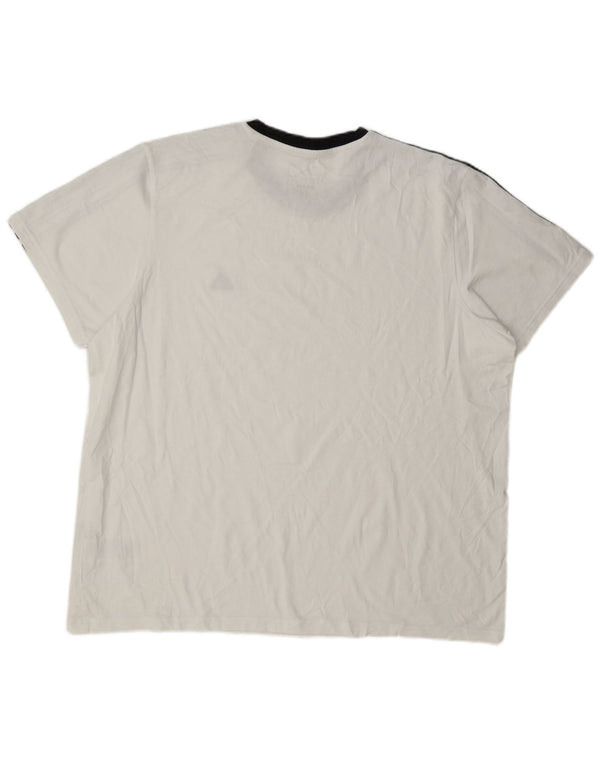 Camiseta feminina Adidas UK 20/22 XL algodão branco