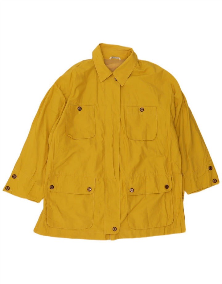 Jaqueta utilitária oversized feminina Penny Black IT 42 algodão amarelo médio