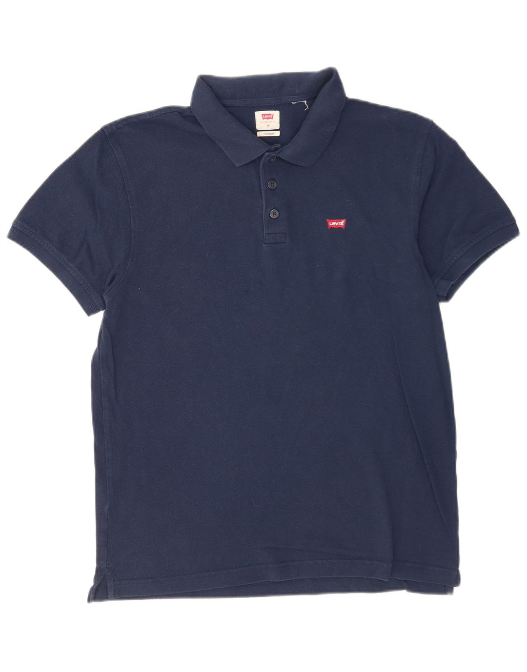 Camisa polo masculina Levi's Standard Fit azul marinho médio