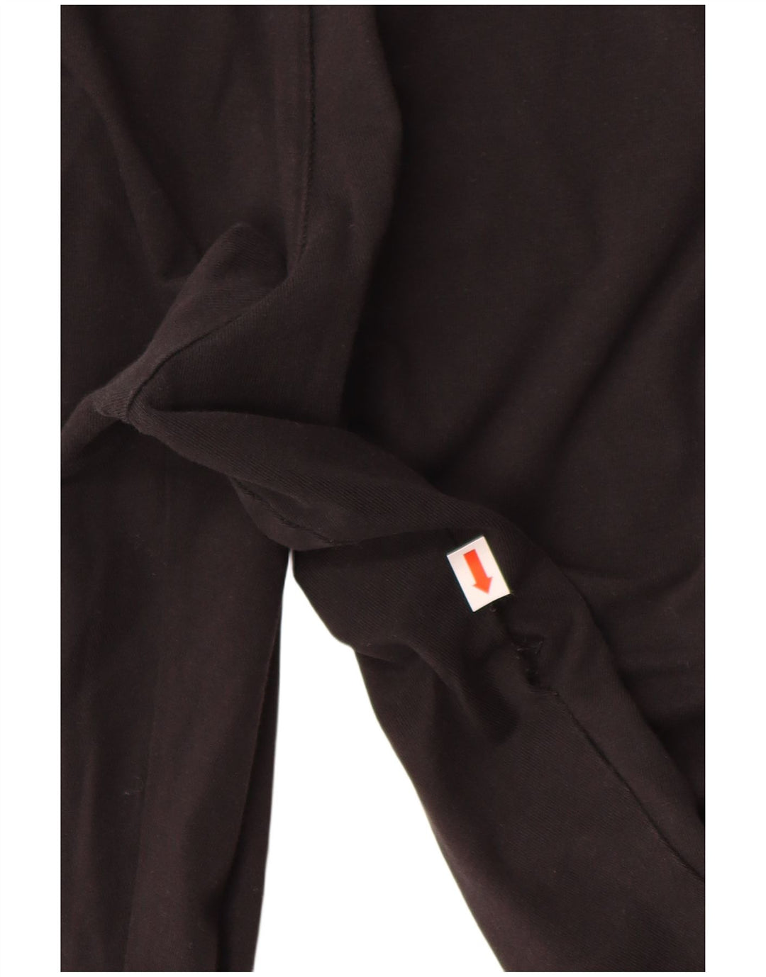 ADIDAS Womens Leggings UK 12 Médio Algodão Preto