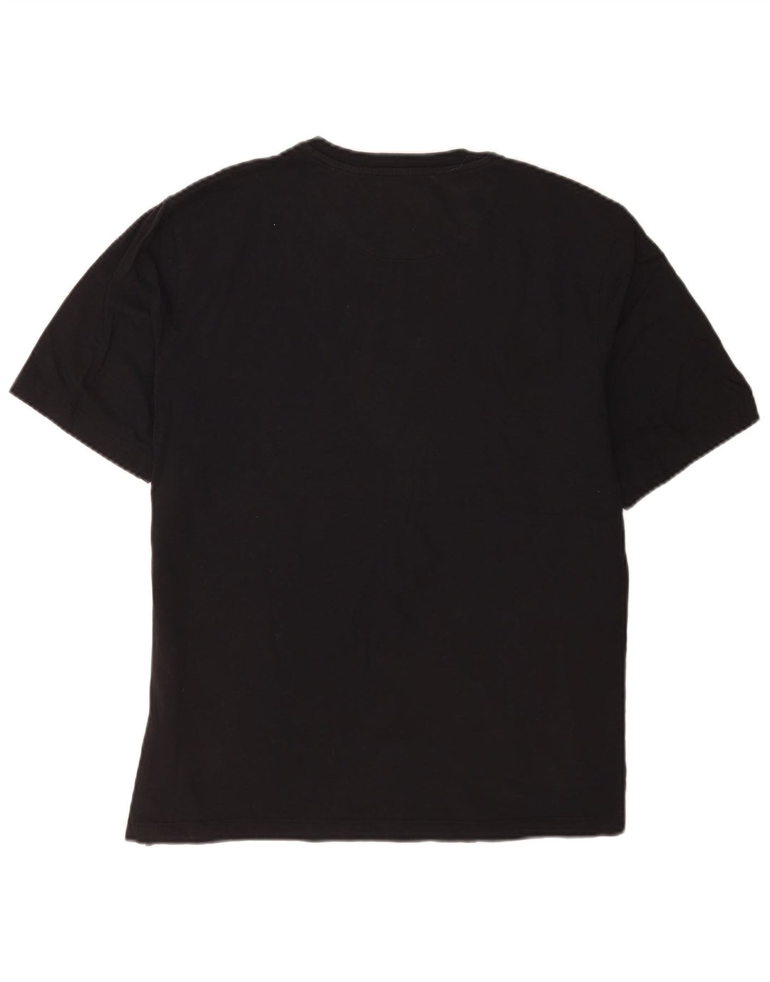 Camiseta masculina regular Ted Baker de algodão preto médio
