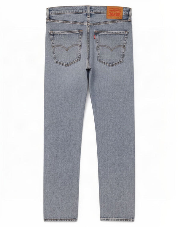 Levi's Masculino 502 Tapered Jeans W32 L30 Azul Algodão
