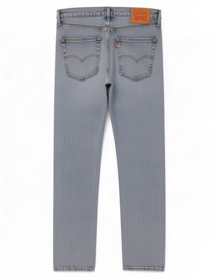 Levi's Masculino 502 Tapered Jeans W32 L30 Azul Algodão