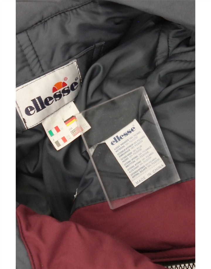Macacão de esqui masculino ELLESSE IT 52 XL Borgonha Colourblock Poliamida