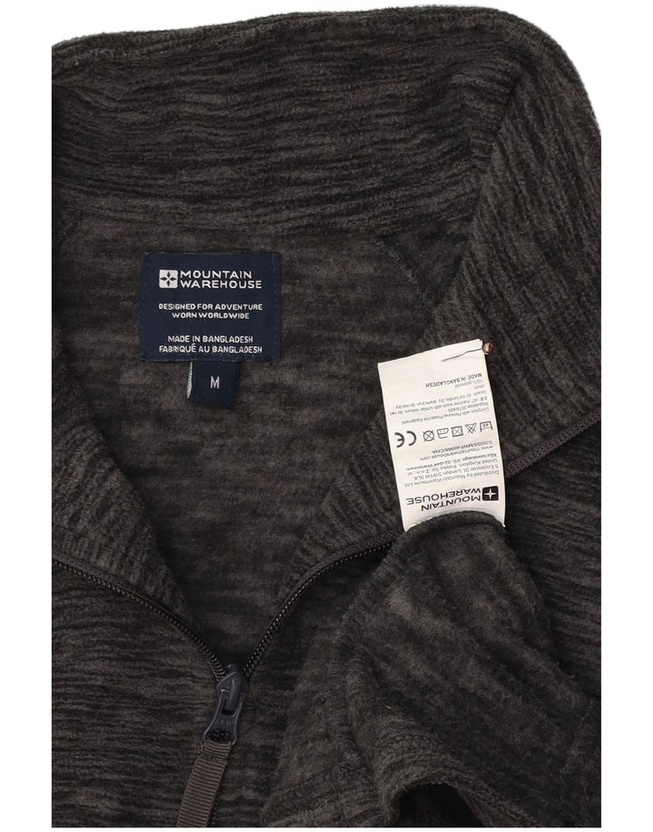 Jaqueta de lã masculina MOUNTAIN WAREHOUSE UK 38 poliéster cinza médio