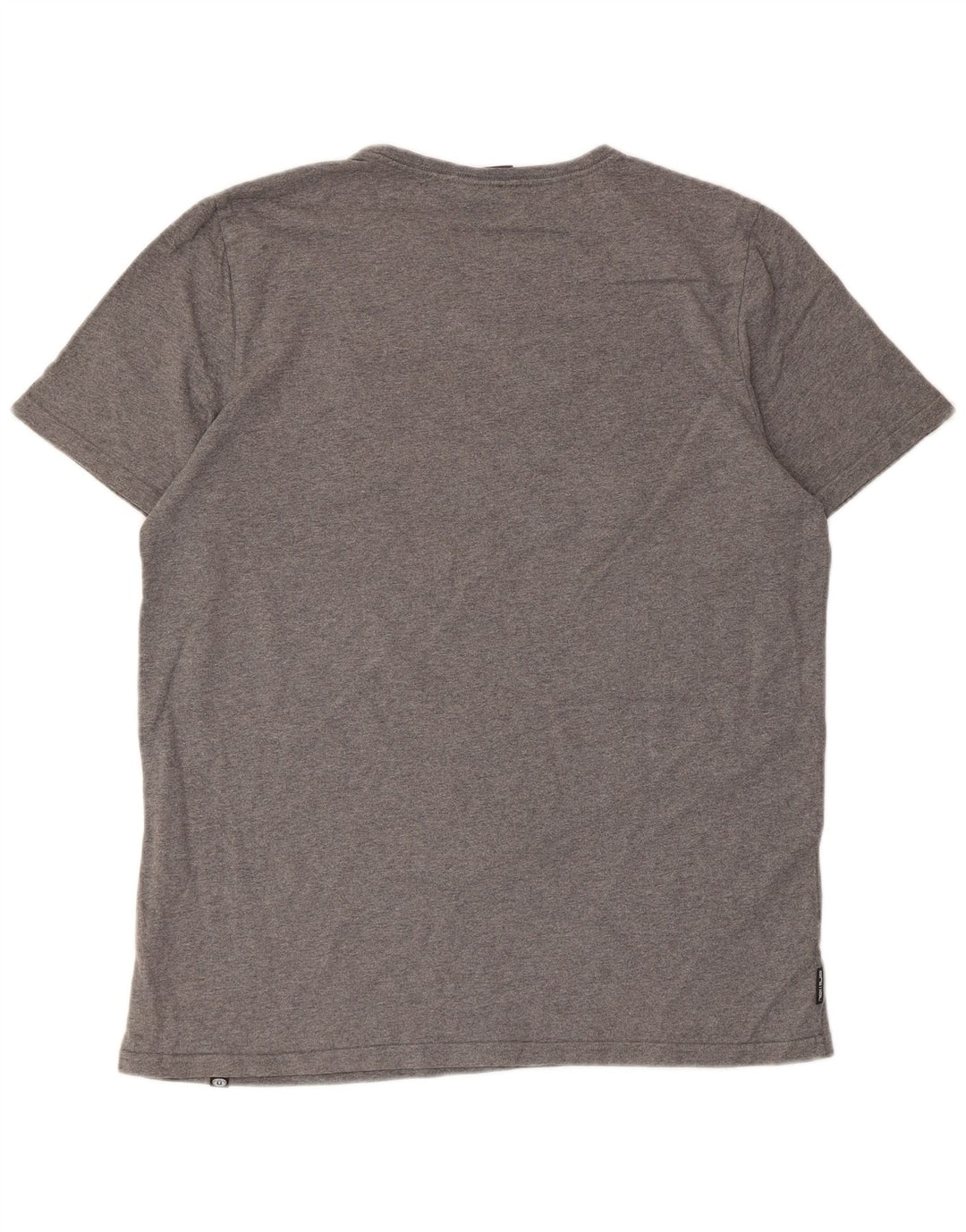 Camiseta Animal Masculina Gráfica Top Grande Algodão Cinza