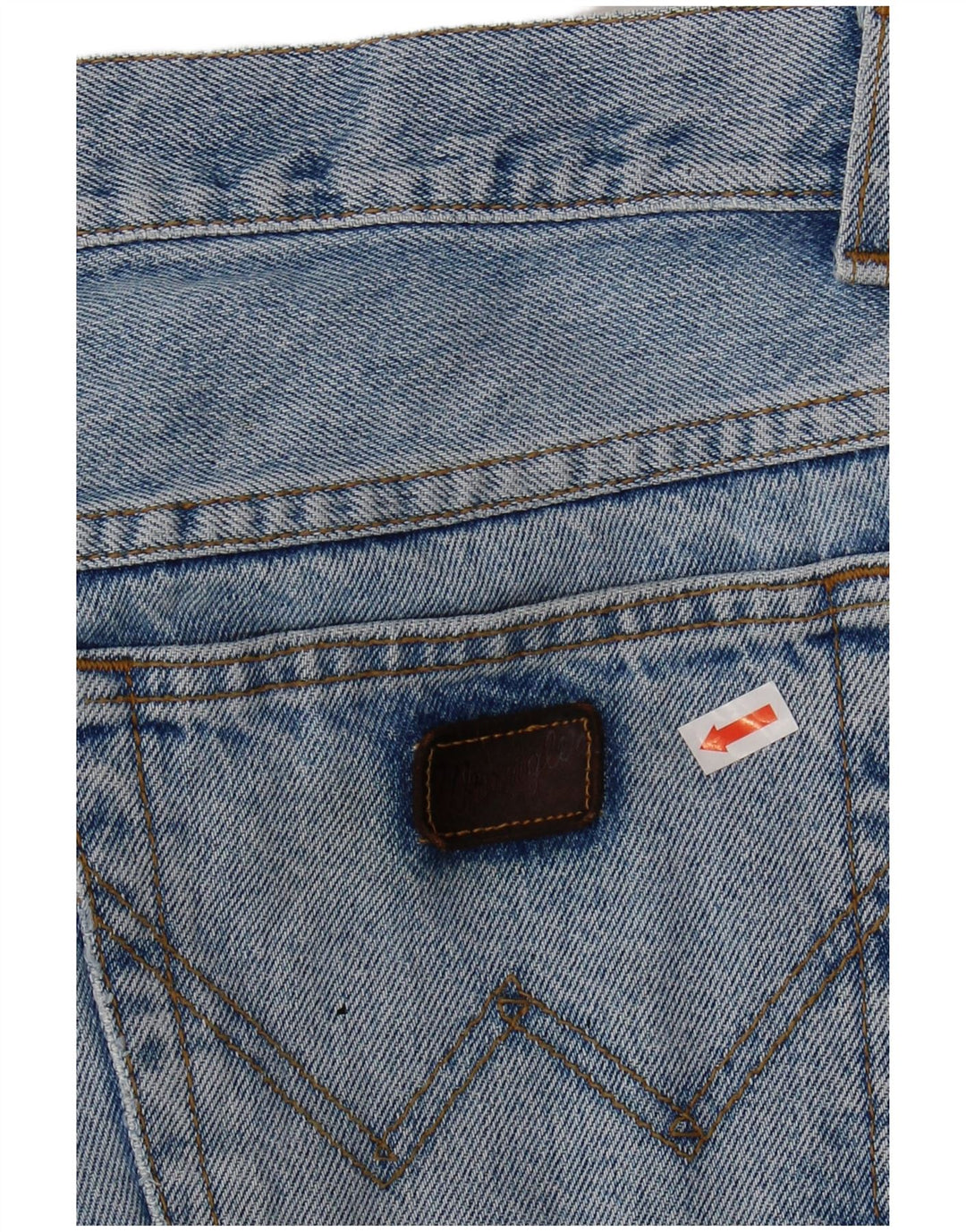 Jeans retos masculinos WRANGLER W28 L31 algodão azul