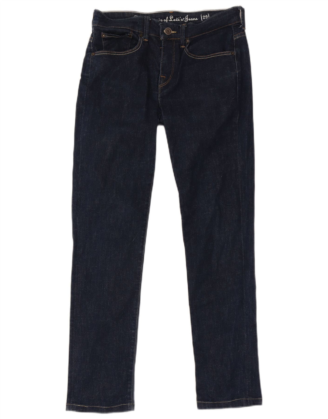 Jeans Slim Feminino Levi's W29 L29 Azul Marinho
