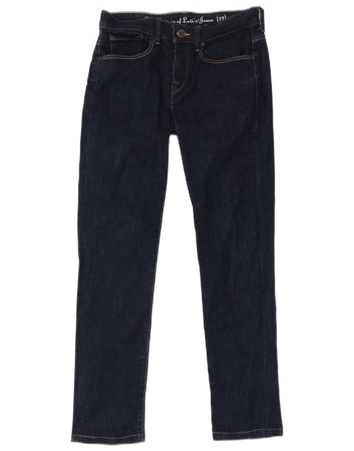 Jeans Slim Feminino Levi's W29 L29 Azul Marinho