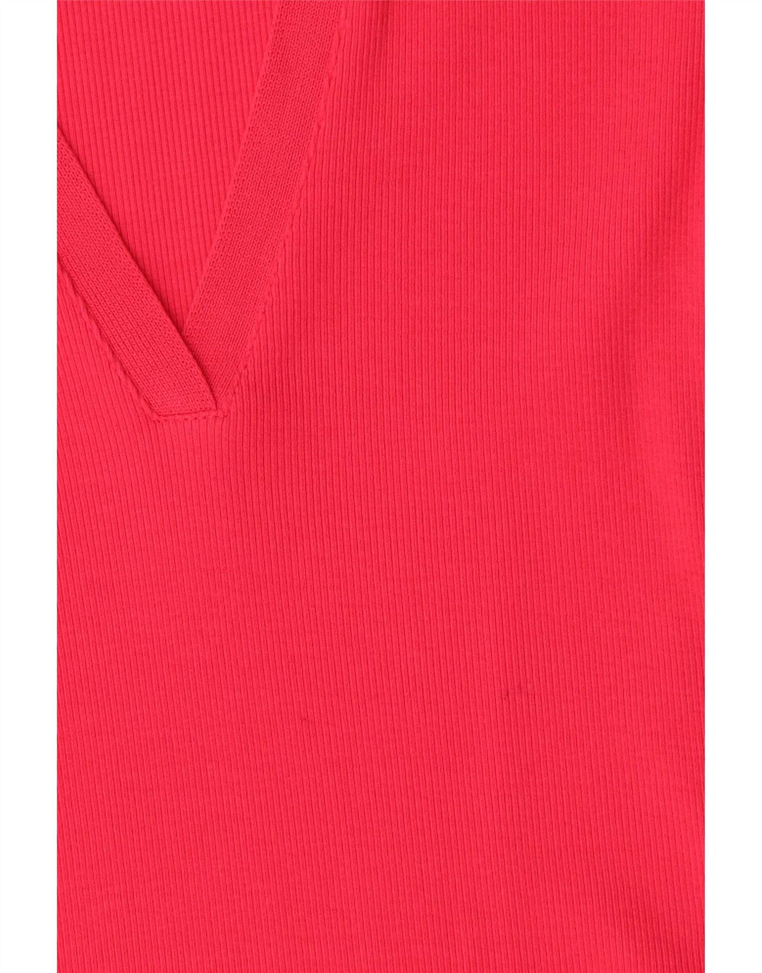 Vestido bodycon feminino Zara Reino Unido 8 pequeno algodão vermelho