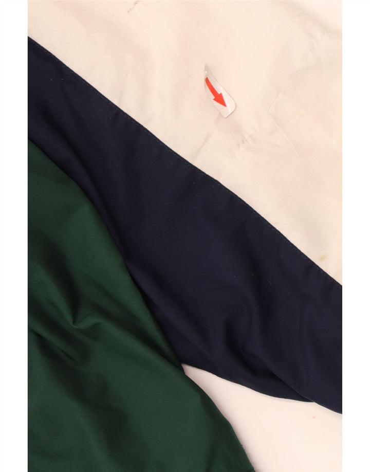 Reebok Mens Graphic Tracksuit Top Jaqueta XL Verde Colorblock