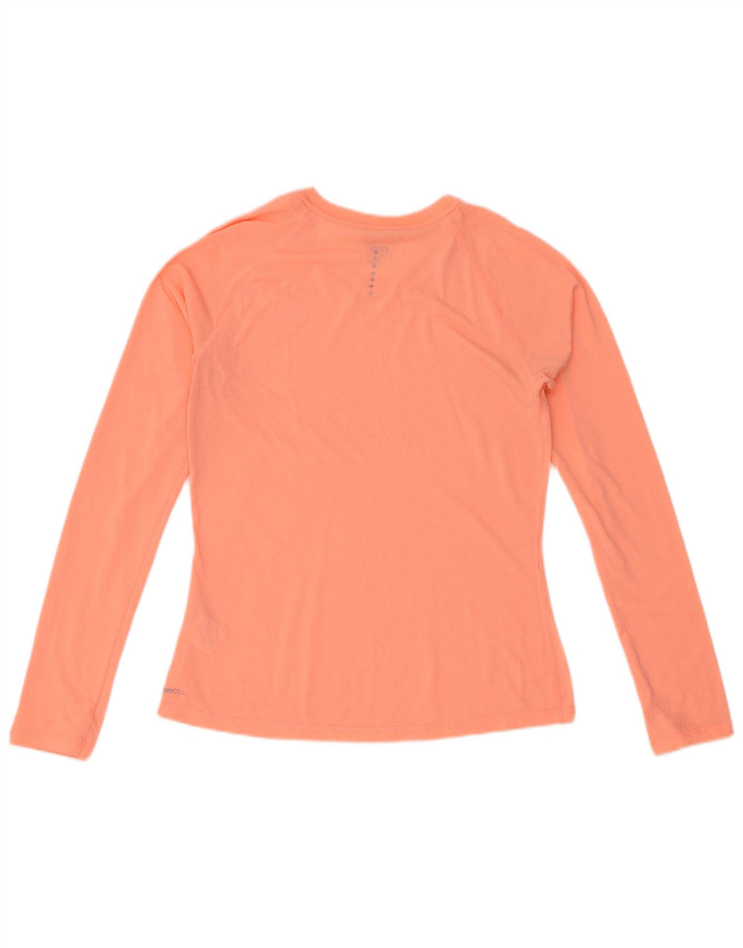 Top feminino PUMA manga comprida UK 12 rosa médio