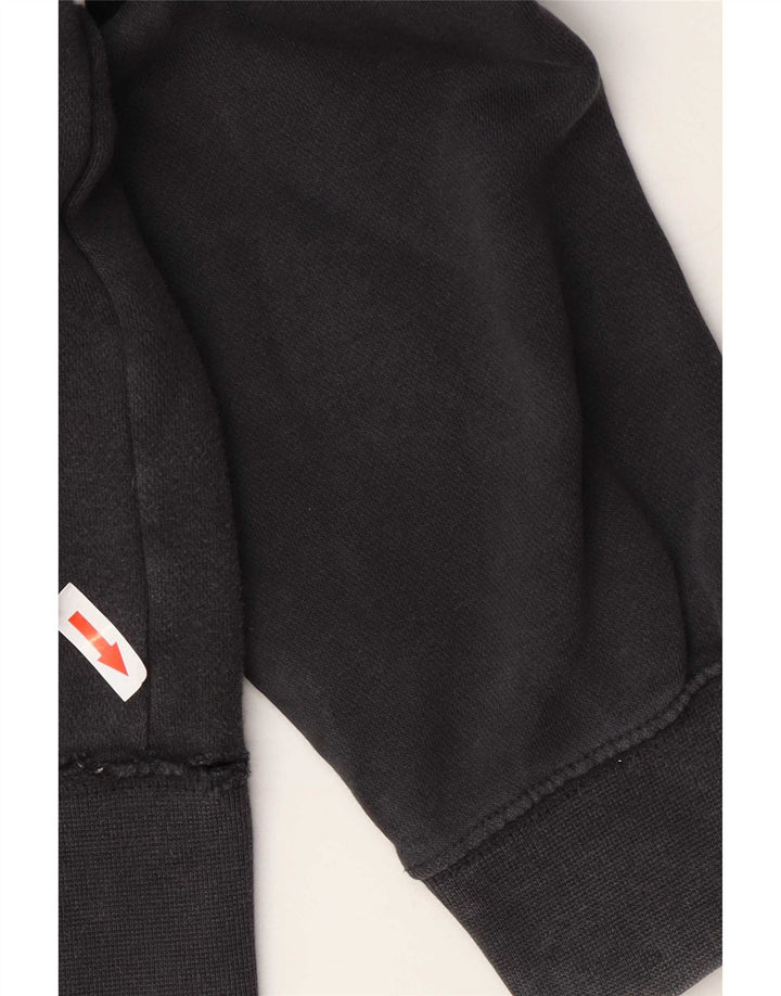 Moletom gráfico masculino Nike Jumper médio preto colorblock algodão
