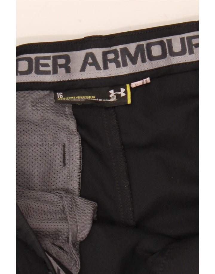 Shorts Chino Meninos Under Armour 15-16 Anos W27 Preto