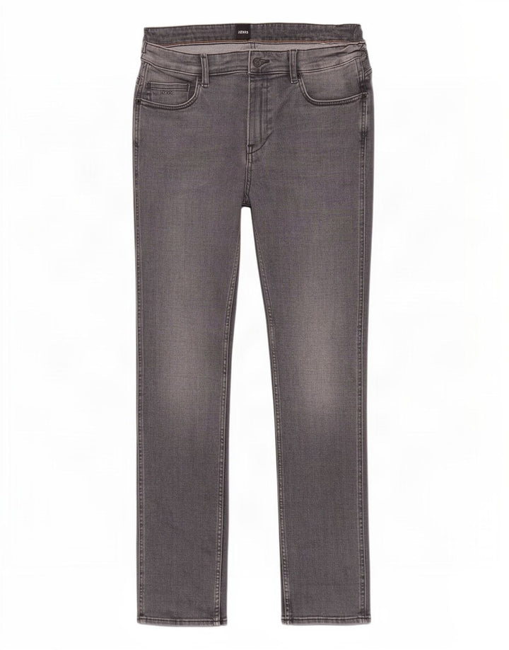 Hugo Boss Jeans Slim Feminino W32 L30 Algodão Cinza