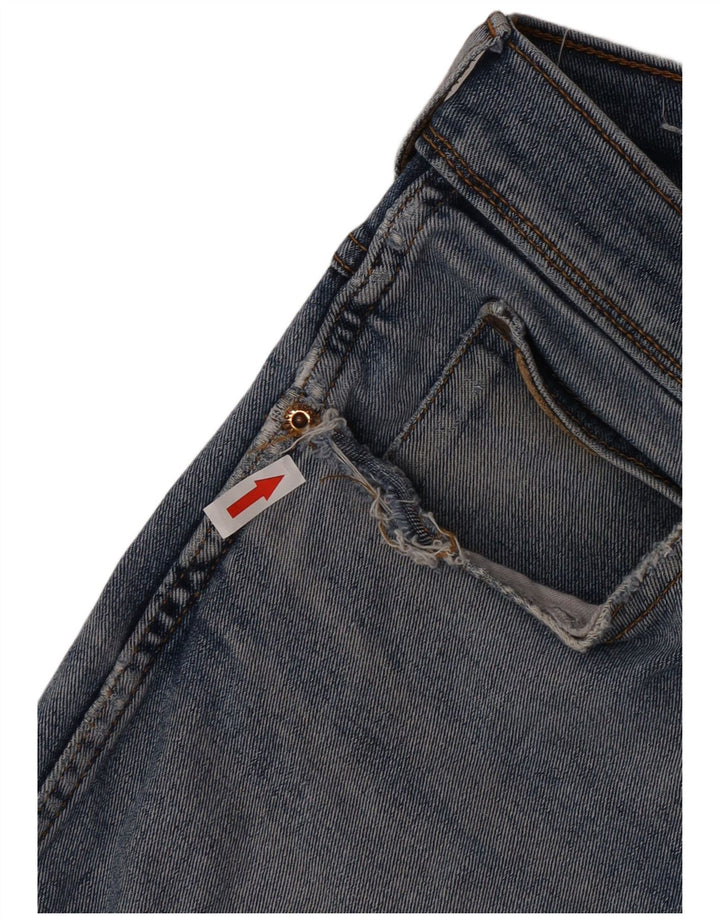 Wrangler Masculino Texas Straight Jeans W32 L30 Azul Algodão