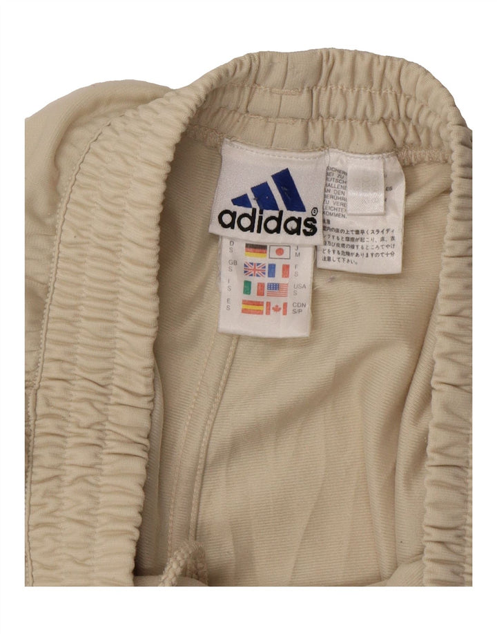 ADIDAS Mens Cargo Tracksuit Trousers Small  Beige Polyester Vintage Adidas and Second-Hand Adidas from Messina Hembry 