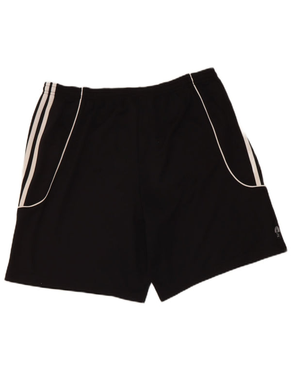 Adidas Mens Climalite Sport Shorts Grande Poliéster Preto