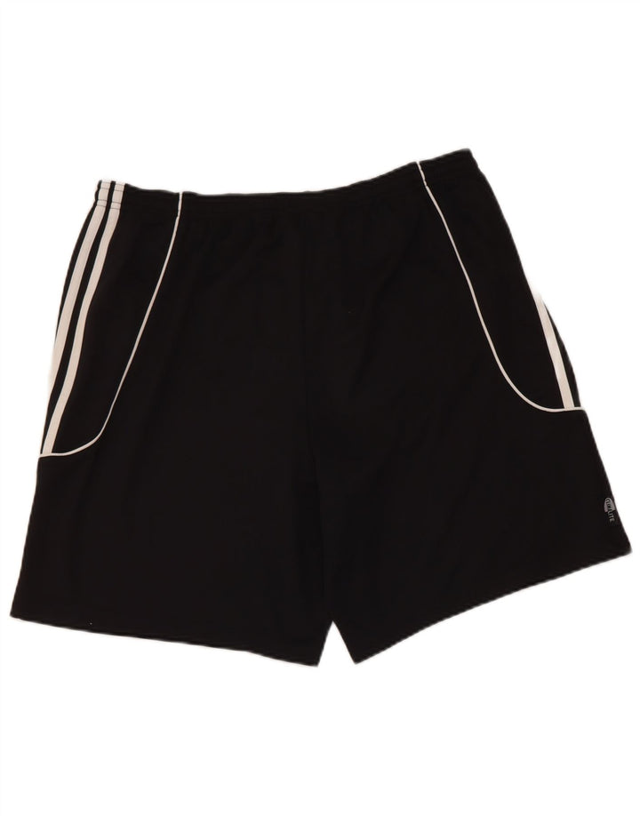 Adidas Mens Climalite Sport Shorts Grande Poliéster Preto