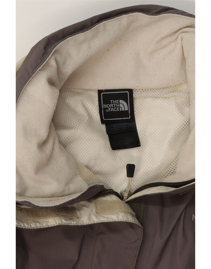 Jaqueta de chuva feminina com capuz THE NORTH FACE Hyvent Reino Unido 14 cinza médio