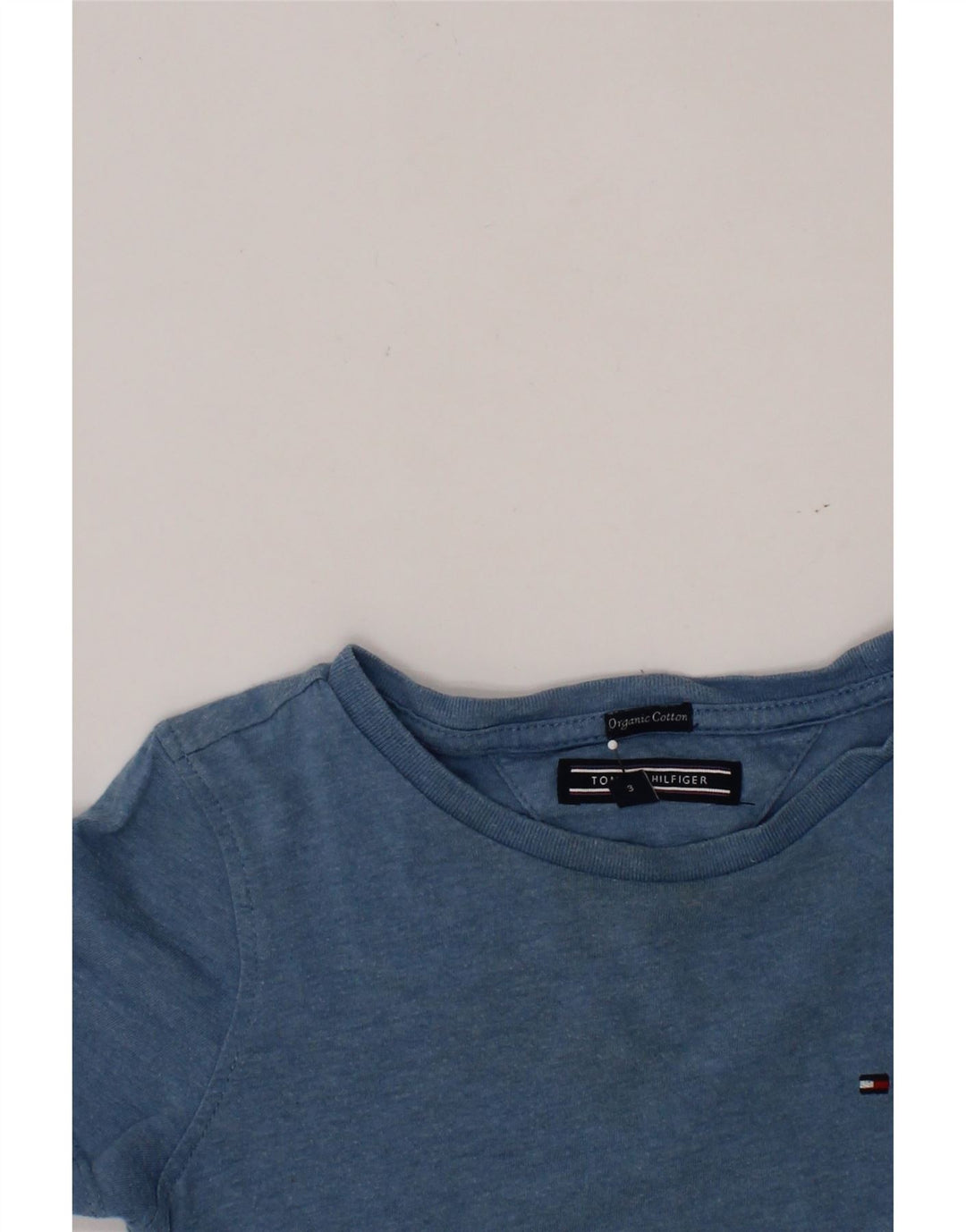 Camiseta masculina TOMMY HILFIGER 2-3 anos algodão azul