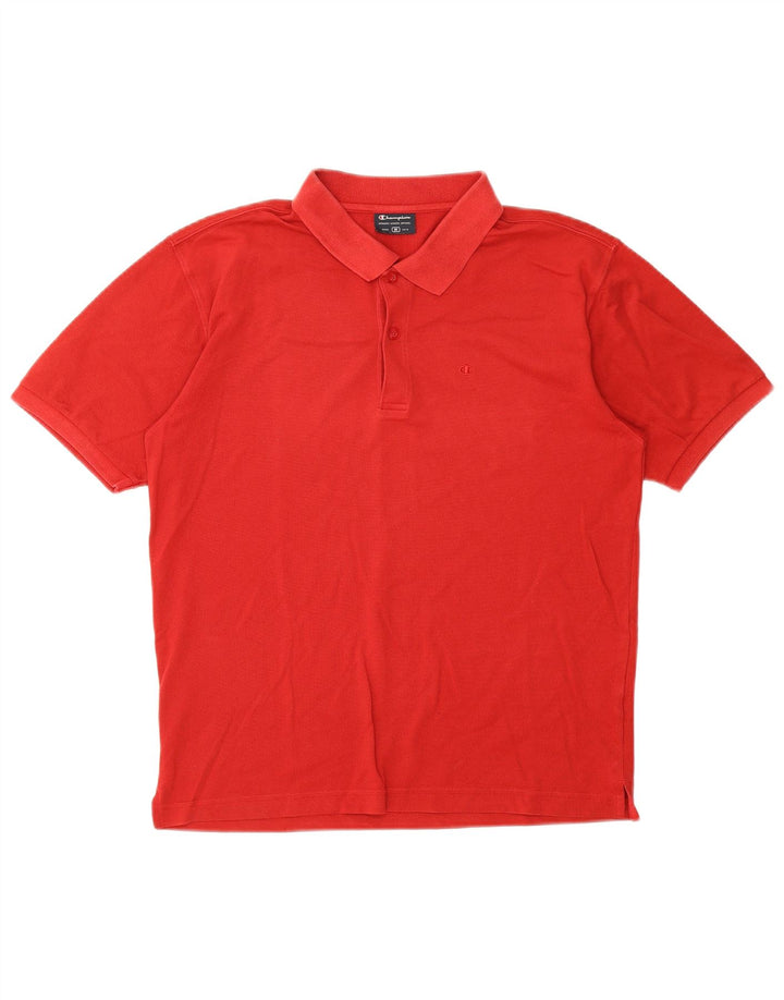 Camisa polo masculina Champion vermelha média