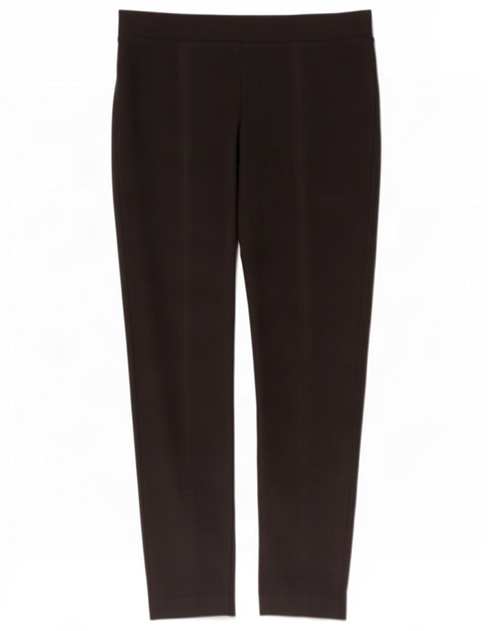 Leggings femininos Marks & Spencer Reino Unido 12 viscose preta média